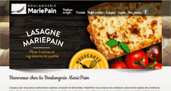 Desktop Screenshot of mariepain.com